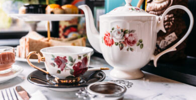 Regalar juegos de té en una boda